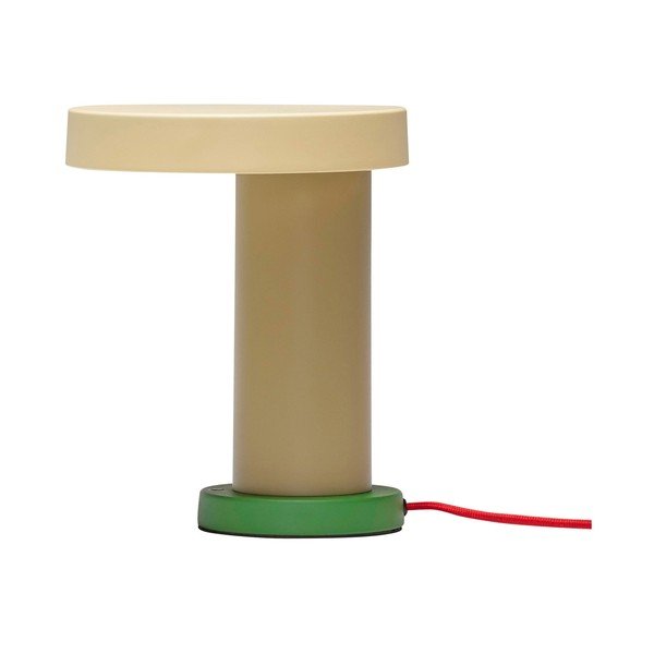 Lampada da tavolo verde (altezza 25 cm) Magic - Hübsch