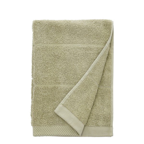 Asciugamano tipo terry verde chiaro in cotone 50x100 cm Line – Södahl