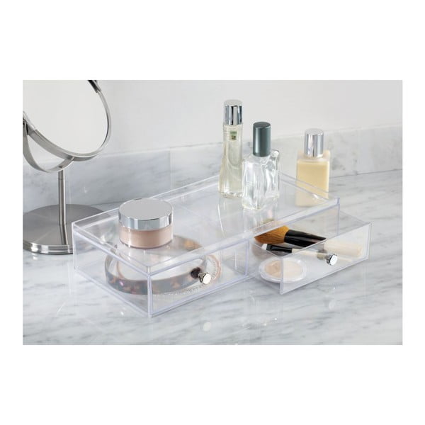 Sistema di stoccaggio con 2 cassetti Ampio - iDesign-image-1