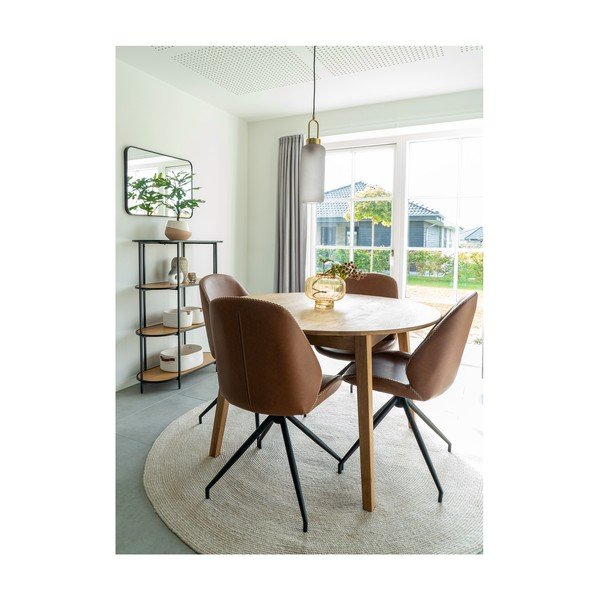 Vaso in vetro fatto a mano giallo chiaro - House Nordic-image-2