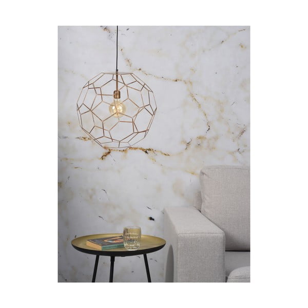 Lampada a sospensione marrone con paralume in metallo ø 34 cm Marrakesh - it's about RoMi-image-2