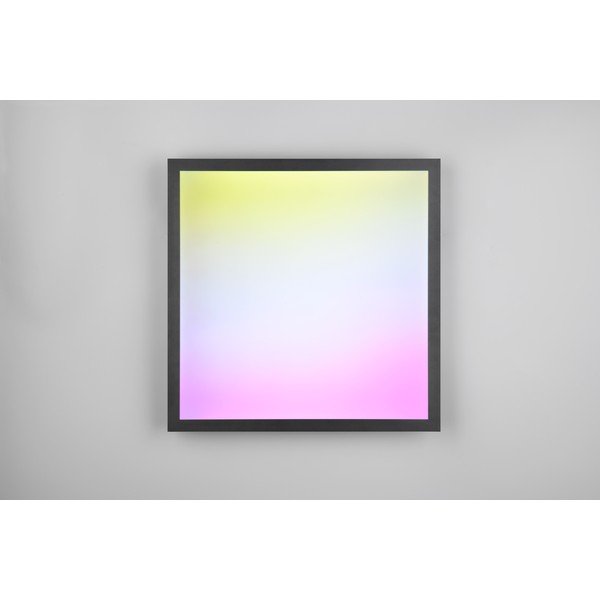 Plafoniera LED nera 44,5x44,5 cm Beta - Reality-image-2