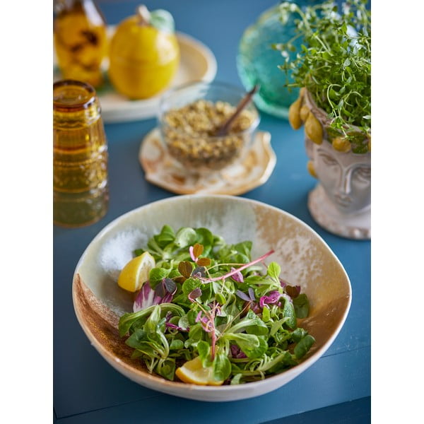 Ciotolina color crema in gres 1,3 l Lacey – Bloomingville-image-4