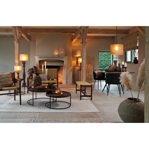 Paralume beige ø 50 cm Caden - Light & Living-image-4
