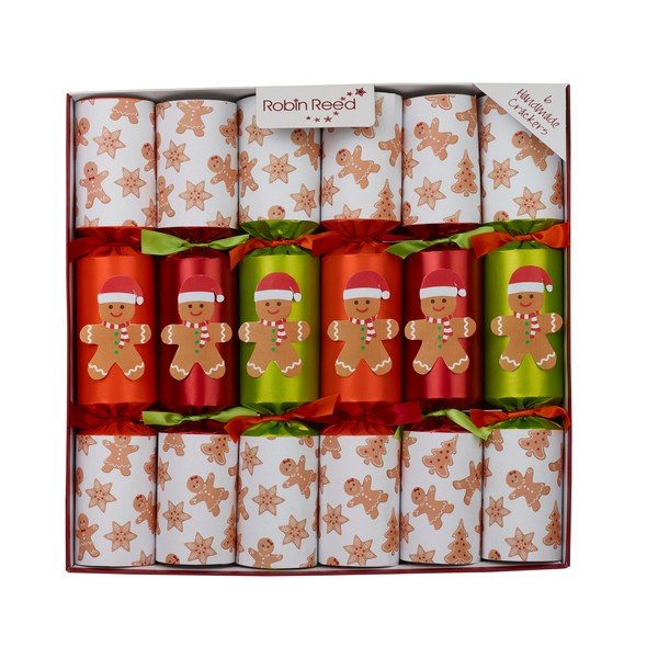 Set di cracker natalizi 6 pz Racing Gingerbread – Robin Reed