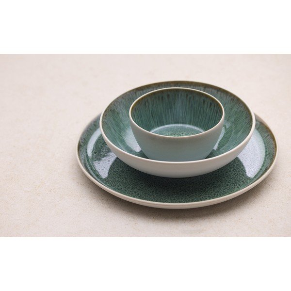 Ciotolina bianca/verde in gres 400 ml Gastro White/Green – Bitz-image-1