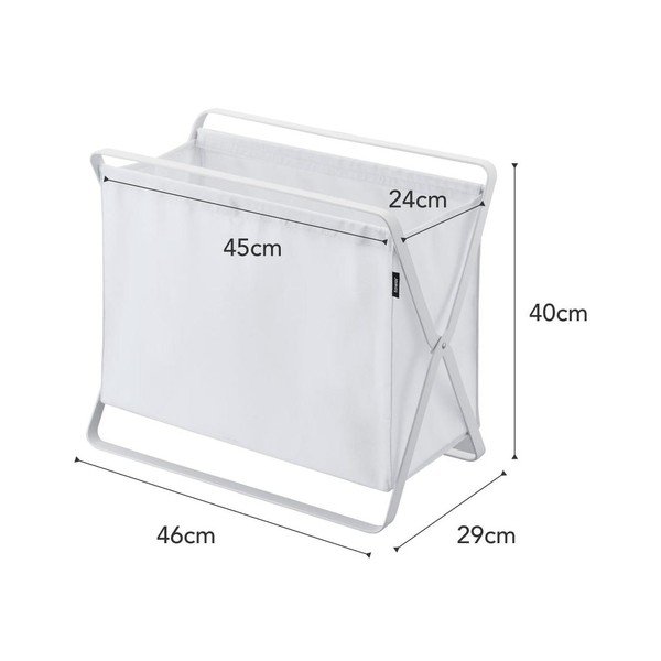 Cesto portaoggetti bianco Stoccaggio Tower - YAMAZAKI-image-4