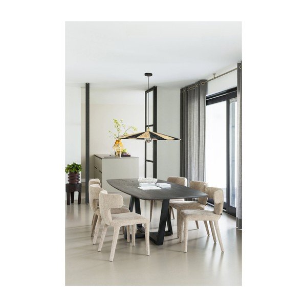 Tavolo da pranzo con piano in rovere massiccio 100x220 cm Tablo – WOOOD-image-1