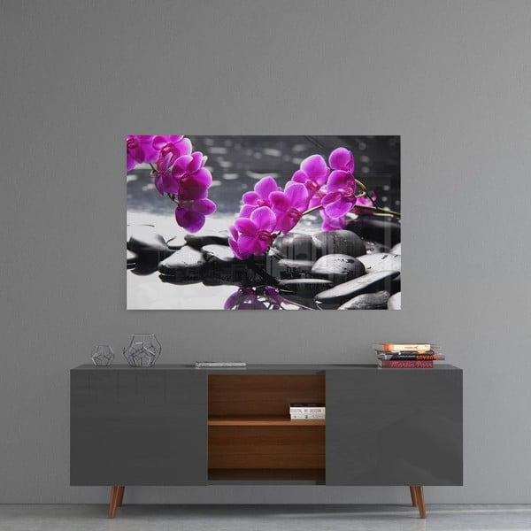 Pittura su vetro Orchidea - Insigne-image-1