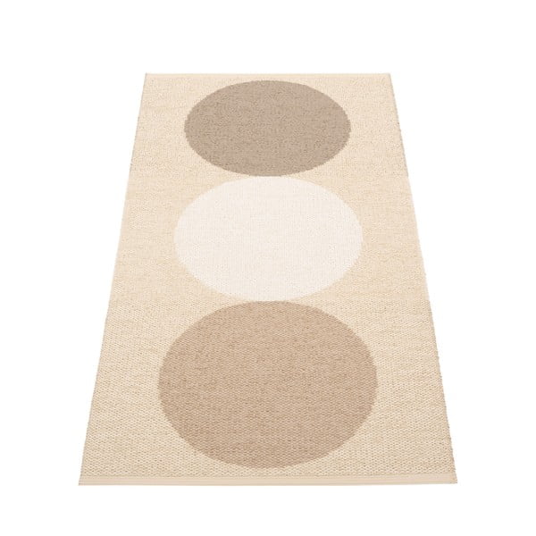 Tappeto da interno/esterno beige/color crema 70x140 cm Otto Grain – Pappelina