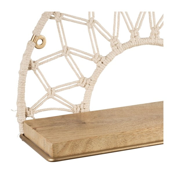 Scaffali in legno massiccio Macrame - Sema-image-2