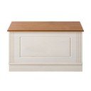 Cassapanca in legno di pino bianco 80x45 cm Anita - Støraa