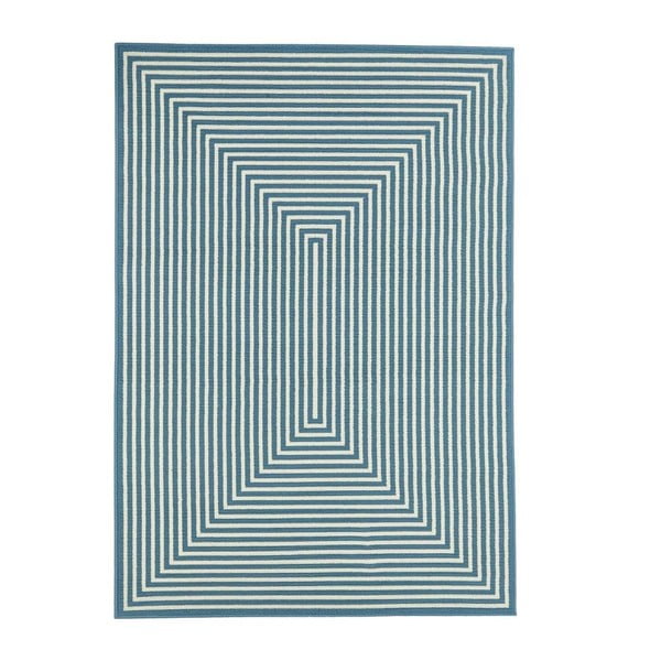 Tappeto blu per esterni , 160 x 230 cm Braid - Floorita