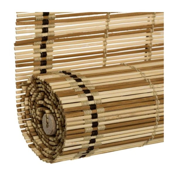 Tenda a rullo in bambù marrone chiaro 160x180 cm Natural Life - Casa Selección-image-2