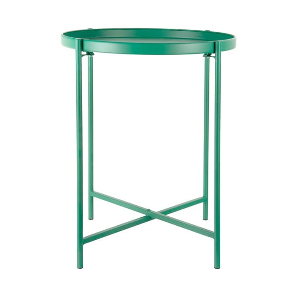 Tavolino rotondo in metallo ø 40 cm Meseta  – Leitmotiv-image-2