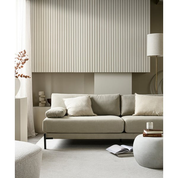 Tavolino bianco rotondo ø 50 cm Pebble - vtwonen-image-1