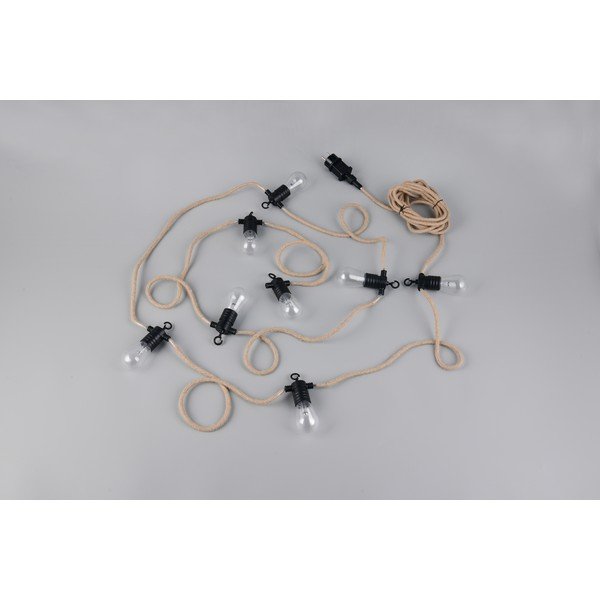 Catena luminosa con alimentazione a corrente numero lampadine 8 pz lunghezza totale 600 cm Ember – Reality-image-3