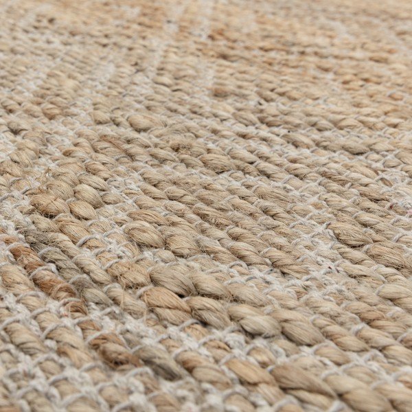 Tappeto tessuto a mano con juta in colore naturale 160x230 cm Asher Natural - Asiatic Carpets-image-3