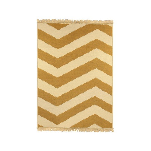 Tappeto ZigZag Tan Beige, 120 x 180 cm - Ya Rugs