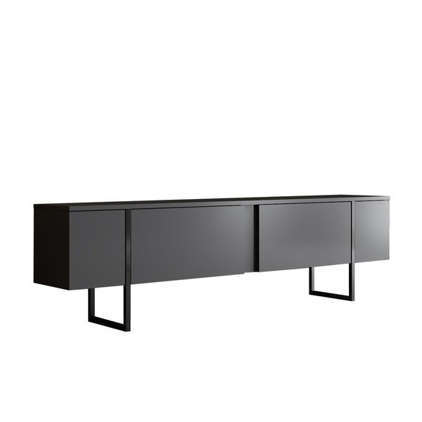 Mobile TV antracite 180x30 cm Luxe - Kalune Design