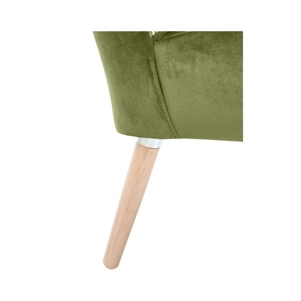 Poltrona verde Neele Velvet - Max Winzer-image-3