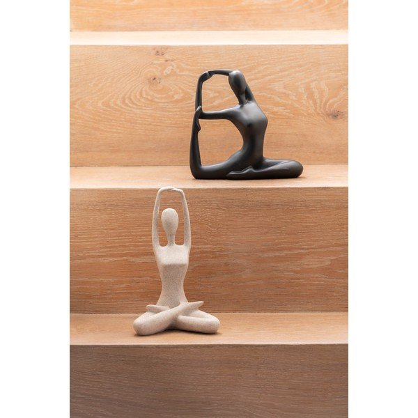 Statuetta in poliresina (altezza totale 19 cm) Yoga Bow – PT LIVING-image-1