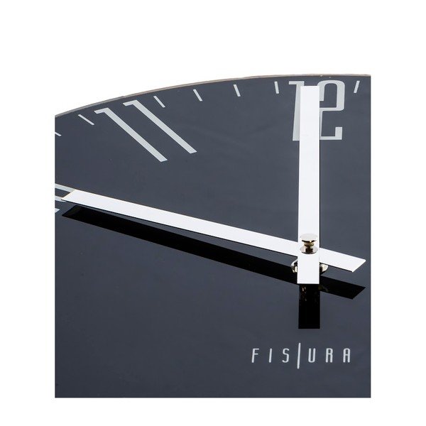 Hodiny Fisura Slim Black, ⌀ 35 cm-image-2