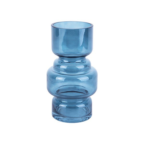 Vaso in vetro blu Courtly - PT LIVING
