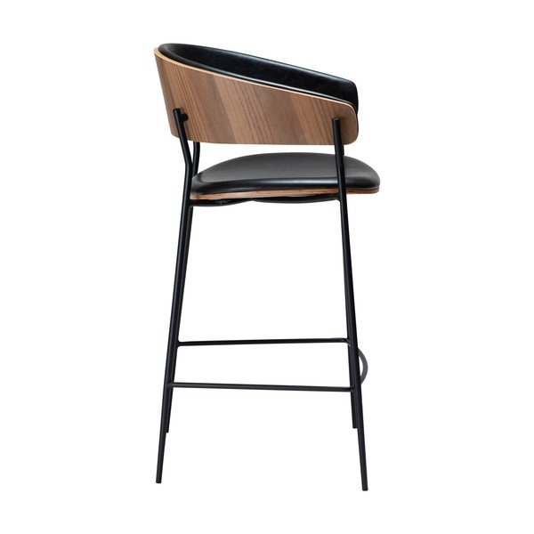 Sgabello da bar nero (altezza della seduta 63,5 cm) Crib – DAN-FORM Denmark-image-2