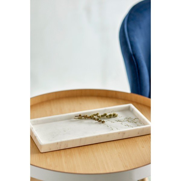 Vassoio decorativo in marmo 18x38 cm Majsa - Bloomingville-image-2