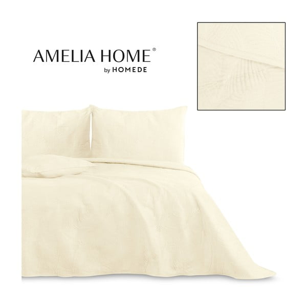 Copriletto color crema 240x260 cm Palsha – Restilo-image-4