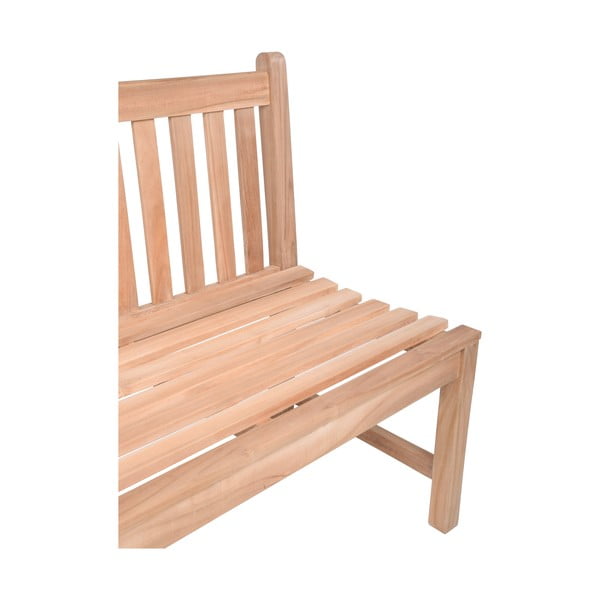 Panca da giardino di colore naturale in legno massiccio Solo – Garden Pleasure-image-3