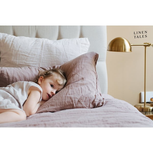 Lenzuolo di lino rosa 260x180 cm Ashes of Roses - Linen Tales-image-4