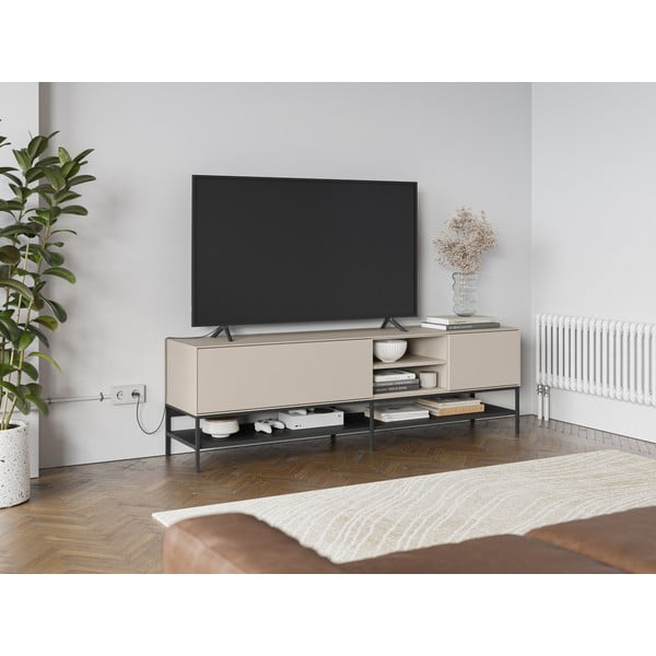 Mobile TV color crema 180x55x35 cm Amira – Marckeric-image-1