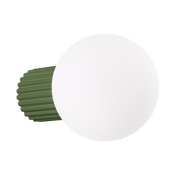 Lampada da parete verde ø 12 cm Orbital – Sollux