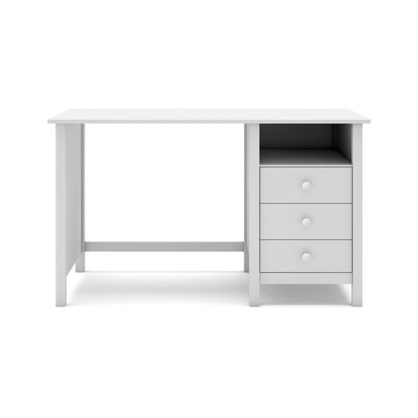 Scrivania per bambini in legno di pino 54x120 cm Max - Marckeric-image-2