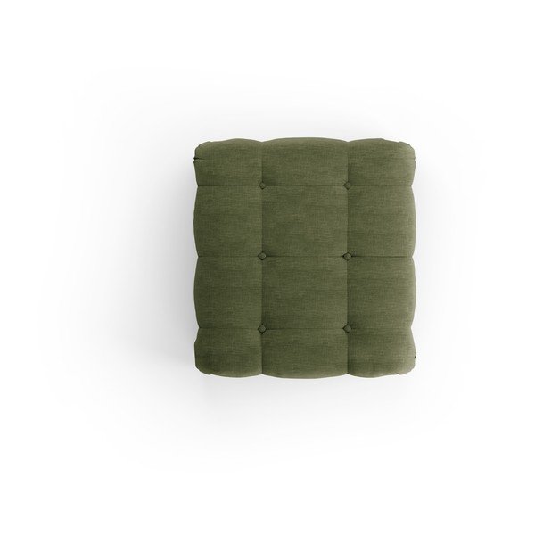 Poggiapiedi in verde scuro Ferento – Cosmopolitan Design-image-3