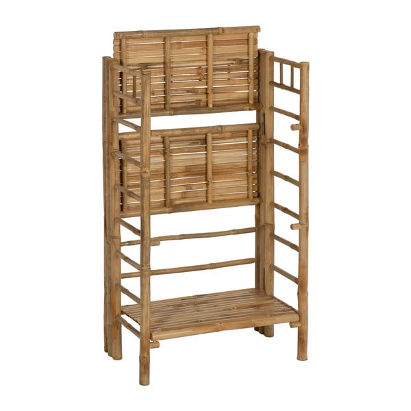 Scaffale di colore naturale in bambù 61x104x34 cm Manali – Ixia-image-3
