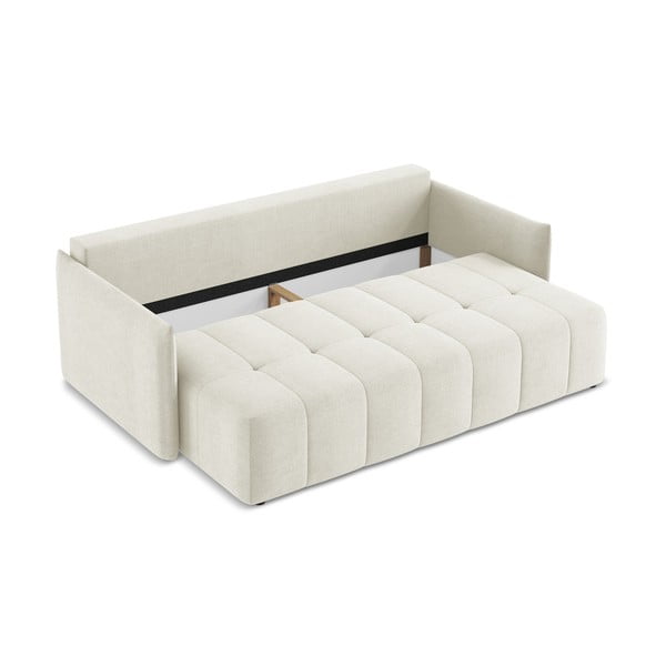 Divano beige allungabile/con contenitore 225 cm Moku – Makamii-image-4