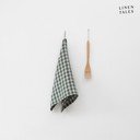 Strofinaccio in lino 45x65 cm Forest Green Gingham – Linen Tales