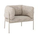 Poltrona greige Karel – Bloomingville