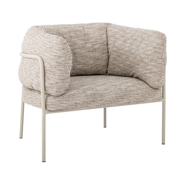 Poltrona greige Karel – Bloomingville