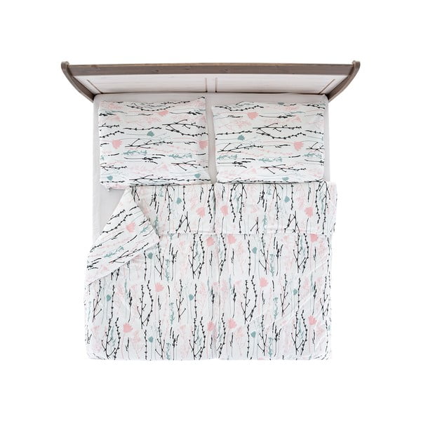 Biancheria da letto in crêpe bianco per letto singolo 140x200 cm Top Class - B.E.S.-image-2