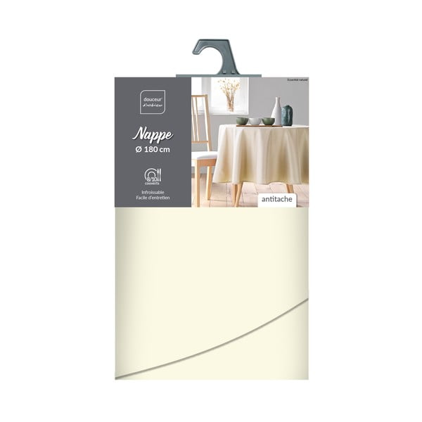 Tovaglia ø 180 cm Essentiel – douceur d'intérieur-image-1