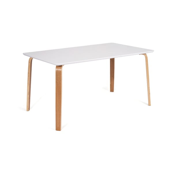 Tavolo da pranzo con piano bianco 150x90 cm Zaha - Bonami Essentials-image-1