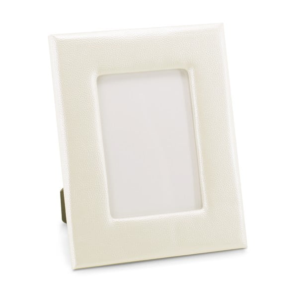 Cornice color crema in plastica verticale con sostegno 21x26 cm Shina – Restilo