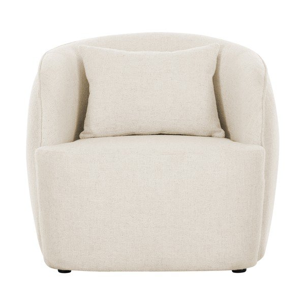 Poltrona beige Elodie - Westwing Collection-image-2