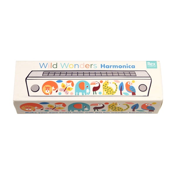 Giocattolo musicale Harmonica Wild Wonders - Rex London-image-3