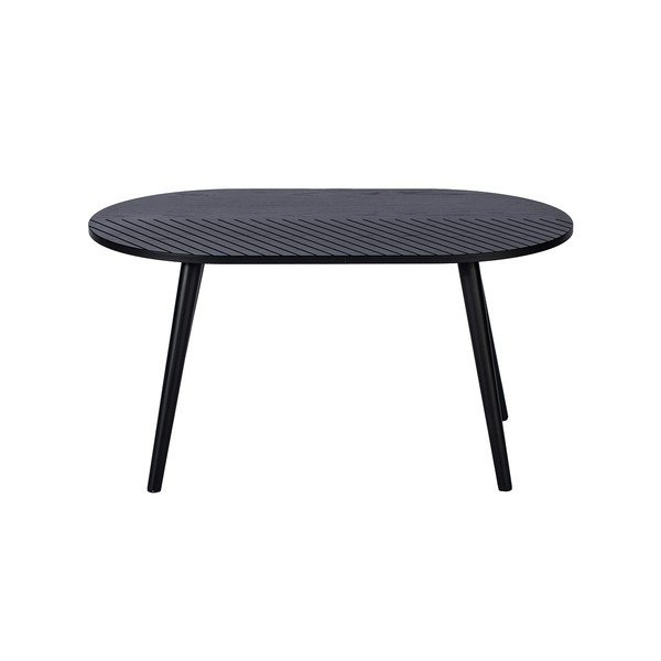 Tavolino ovale nero Leo - Bonami Selection-image-2