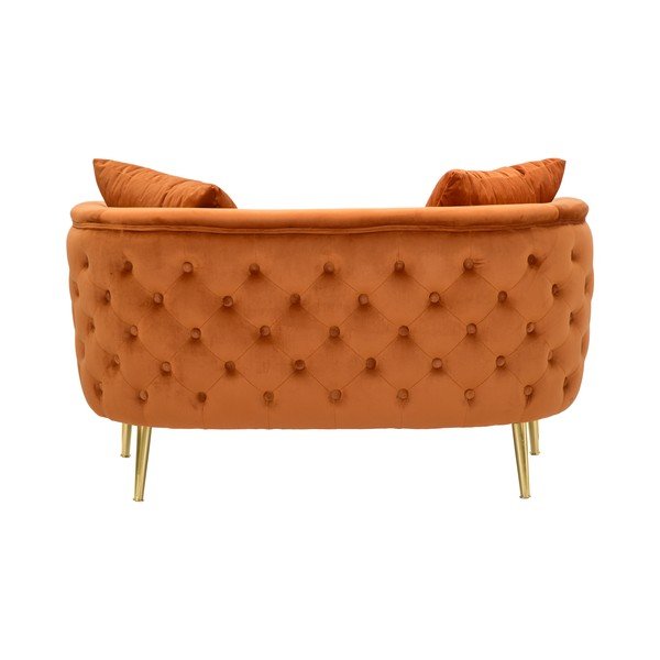 Divano arancione Bucarest - Mauro Ferretti-image-2